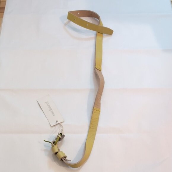 Cacharel Leather Belt Colorblock Size 40 nwt main image 6